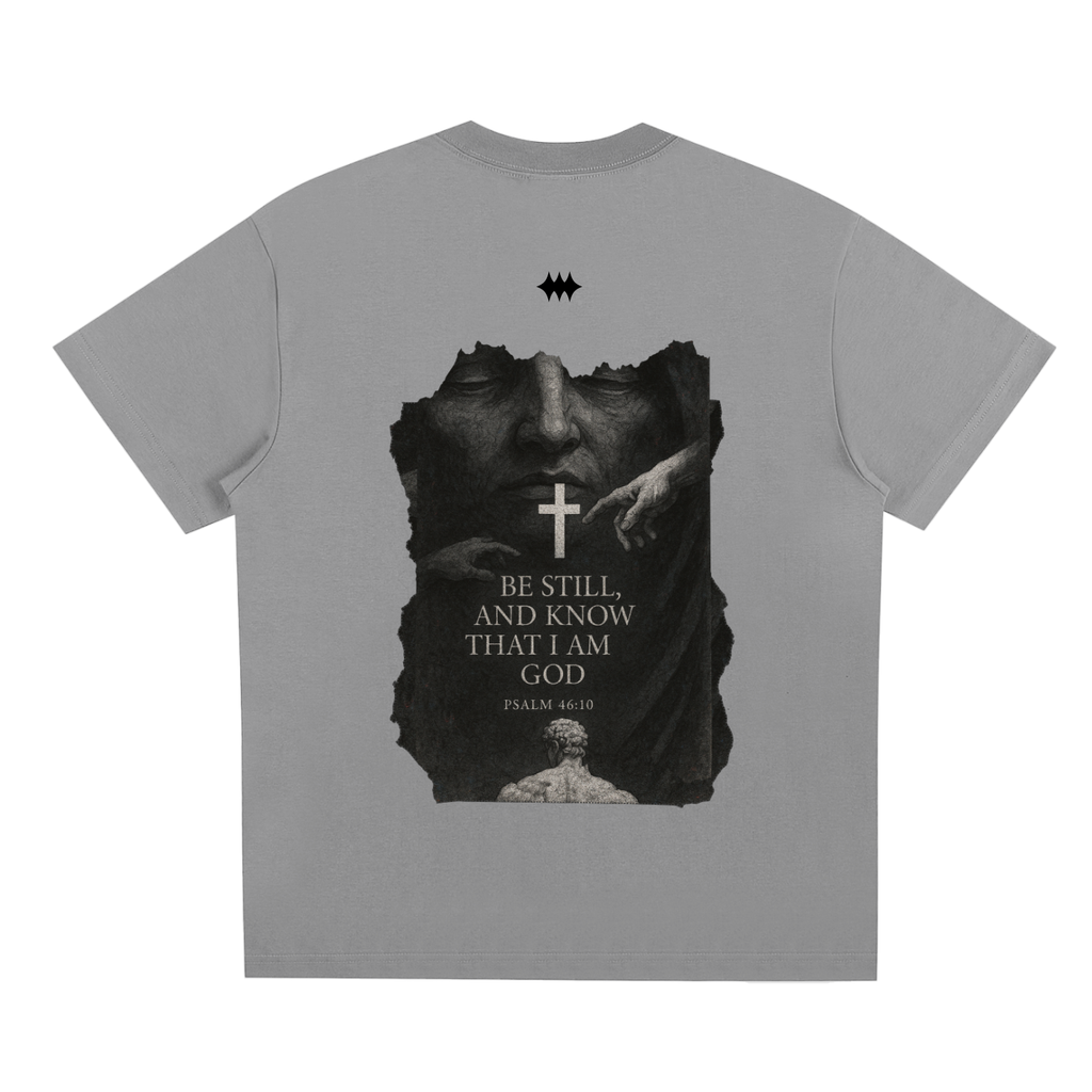 Camiseta refrescante "Be Still" (versión oscura)