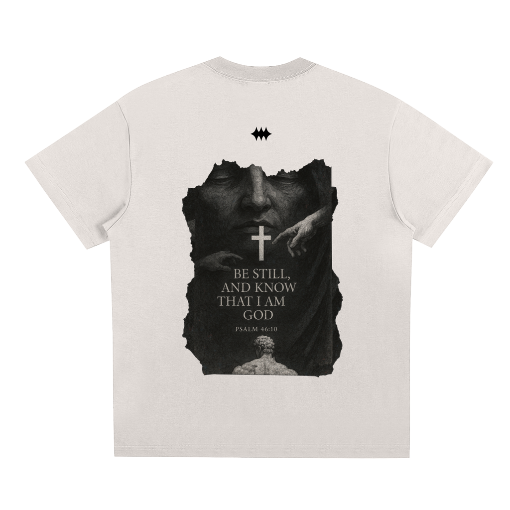 Camiseta refrescante "Be Still" (versión oscura)